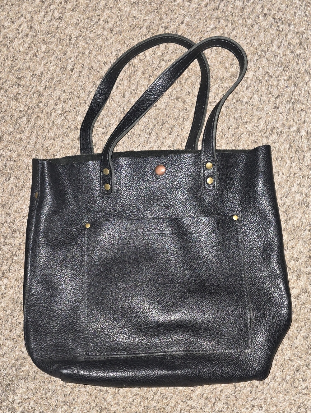 Portland Leather Large Crossbody Tote